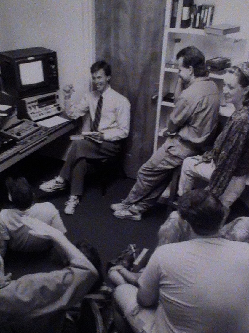 Braseth in his second year of teaching at Ole Miss. I wonder what the guy told those students. 
